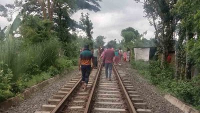 ট্রেনে কাটা পড়ে এক প্রতিবন্ধী কিশোরীর মৃত্যু
