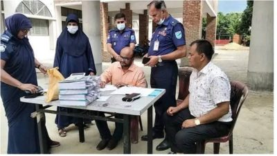 মুন্সিগঞ্জে ৫৫ লক্ষ টাকার মাদক ধ্বংস করলেন ম্যাজিস্ট্রেট আদালত