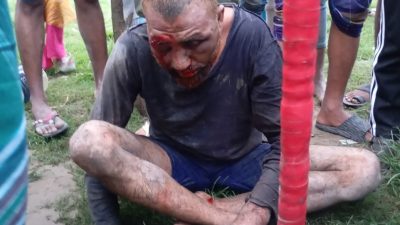 গজারিয়ায় গরু চোর আটক, গণপিটুনি দিয়ে পুলিশে সোপর্দ