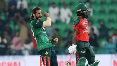 পাকিস্তানে বড় হারে শুরু লিটনদের যাত্রা
