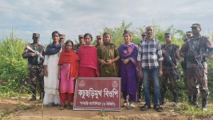 খাগড়াছড়ি দিয়ে ফের দুই সীমান্তে ১৫ জনকে পুশ ইন করিয়েছে বিএসএফ