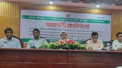 ক্লাইমেট-স্মার্ট প্রযুক্তির মাধ্যমে খুলনা কৃষি অঞ্চলের জলবায়ু পরিবর্তন অভিযোজন প্রকল্প