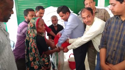 উলিপুর পৌরসভায় ঈদুল আজহা উপলক্ষে ভিজিএফ চাল বিতরণ সম্পন্ন
