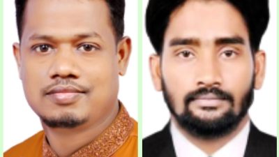 ঝালকাঠি জেলা লেবার পার্টির আহ্বায়ক মিরাজ খান ও সদস্য সচিব সৈয়দ মিলন