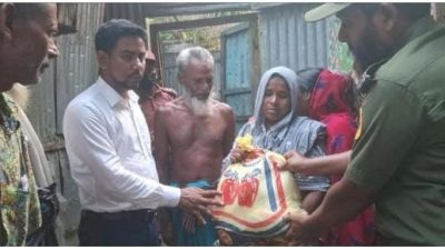 ফুলপুরে সড়ক দুর্ঘটনায় নিহত,পরিবারের পাশে উপজেলা প্রশাসন