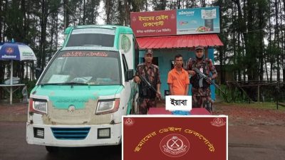 উখিয়ায় ৪ হাজার পিস ইয়াবাসহ মিনি বাস আটক: বিজিবির অভিযানে আটক ১