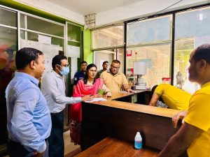বীরগঞ্জে প্রাইভেট ক্লিনিকে অভিযান। ৪৫ হাজার টাকা জরিমানা