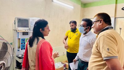 বীরগঞ্জে প্রাইভেট ক্লিনিকে অভিযান। ৪৫ হাজার টাকা জরিমানা