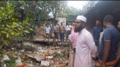 লক্ষ্মীপুরে উচ্ছেদ অভিযানের মধ্য দিয়ে১২ কোটি টাকার সরকারি সম্পদ উদ্ধার 
