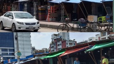 রাজধানীর উত্তরা ১১ ও ১৩ নম্বর সেক্টরে রাজউকের ৩০টি প্লট বেদখল করে গড়ে তুলেছে অবৈধ স্থাপনা