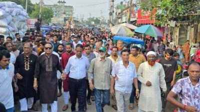 মধুপুরে সনাতন ধর্মাবলম্বীদের জগন্নাথ দেবের রথযাত্রা পালিত