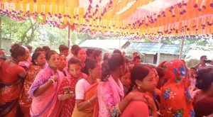 ঠাকুরগাঁয়ের পীরগঞ্জে জগন্নাথ দেবের পুজো উপলক্ষে রথযাত্রা অনুষ্ঠিত