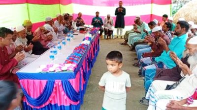 পাঁচবিবিতে মসজিদের ভিত্তি প্রস্তরের শুভ উদ্বোধন