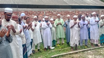 হাটখোলা মসজিদে আধুনিক ডিজাইনের অজুখানা নির্মাণ কাজের শুভ উদ্বোধন