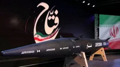 এবার ইসরায়েলে ফাত্তাহ-১ হাইপারসনিক ক্ষেপণাস্ত্র ছুড়েছে ইরান: আইআরজিসি